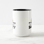 Mug Quarantine 2020 Distances sociales Introvert Café (Centre)