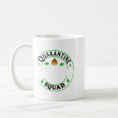 Mug Quarantine Christmas Squad Matching Family Holiday (Gauche)