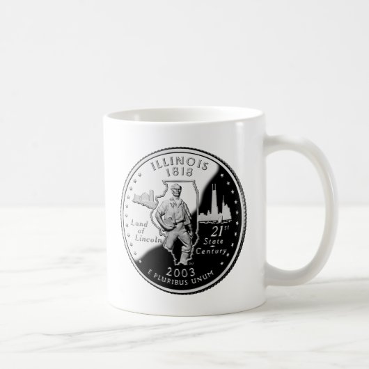 Mug Quart de l'Illinois (Droite)