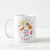 Mug Quart juillet Watercolor BBBQ (Gauche)