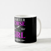 Mug Quarter Horse Girl (Devant droit)