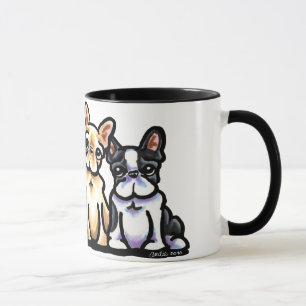 Mug Quartet de bouledogue français