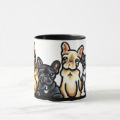 Mug Quartet de Bulldog français (Centre)