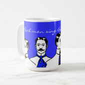 Mug Quartet de raseur-coiffeur (Devant gauche)