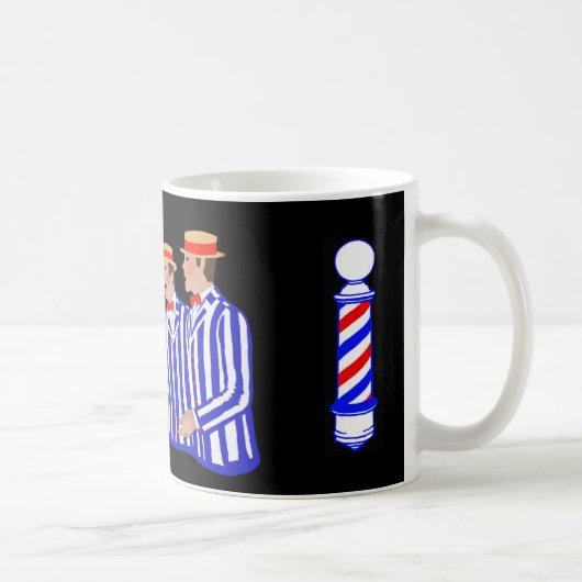 Mug Quartet de raseur-coiffeur (Droite)