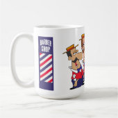 Mug Quartet de raseur-coiffeur (Gauche)