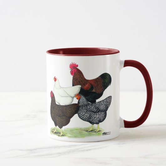 Mug Quartier de Plymouth Rock (Droite)