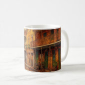 Mug Quartier Français Nouvelle-Orléans, Style Futurism (Devant droit)