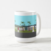 Mug Quartier moderne du milieu du siècle (Devant droit)