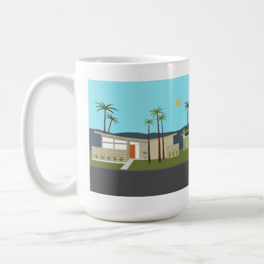 Mug Quartier moderne du milieu du siècle (Gauche)