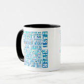 Mug Quartiers NYC Bleu (Devant gauche)