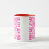 Mug Quartiers NYC Hot Rose (Centre)