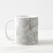 Mug Quartz Crystal Photographie personnalisée Monogram (Gauche)