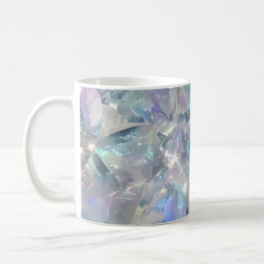 Mug Quartz Crystal Sparkly Motif (Gauche)