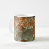Mug Quartz orange, noir et clair (Devant gauche)