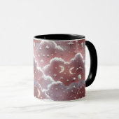Mug - Quartz Pink Celestial Moon Mok (Voorkant rechts)