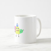 Mug Quatre amis, une bande de joie (Devant droit)