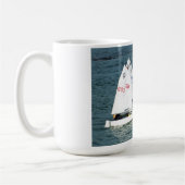 Mug Quatre bateaux optimistes (Gauche)