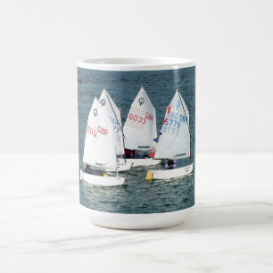 Mug Quatre bateaux optimistes