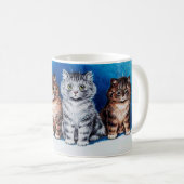 Mug Quatre chatons, Louis Wain (Devant droit)
