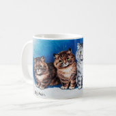 Mug Quatre chatons, Louis Wain (Devant gauche)