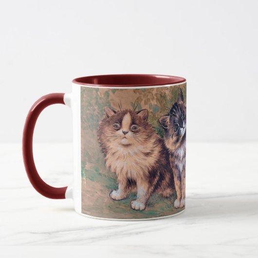 Mug Quatre chatons, Louis Wain (Gauche)