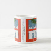 Mug Quatre chats appelants… Vacances (Centre)