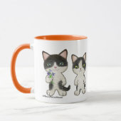 Mug Quatre chats mignons (Gauche)