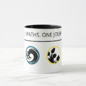 Mug Quatre Chemins. Un Voyage. (Centre)
