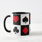 Mug Quatre combinaisons de cartes (Gauche)