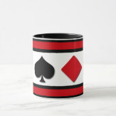 Mug Quatre combinaisons de cartes (Centre)