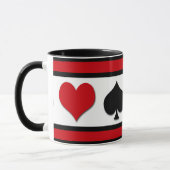 Mug Quatre combinaisons de cartes (Gauche)