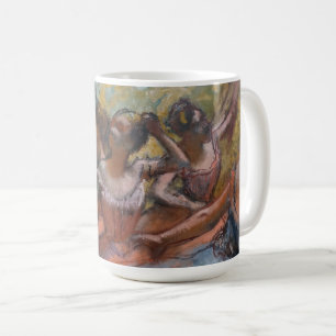 Mug Quatre danseurs de ballet sur scène par degrés