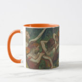 Mug Quatre danseurs d'Edgar Degas, Ballet Fine Art (Gauche)
