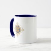 Mug Quatre Éléments Mandala Marocain Géométrie Sacrée (Devant gauche)