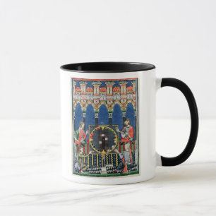 Mug Quatre joueurs arabes de backgammon