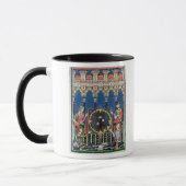 Mug Quatre joueurs arabes de backgammon (Gauche)