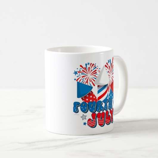 Mug quatre juillet (Devant droit)