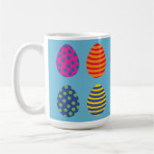 Mug Quatre Oeufs de Pâques colorés (Gauche)