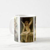 Mug Quatre peintures différentes de Bouguereau Angel (Devant gauche)