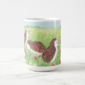 Mug Quatre petits hérissons dans la prairie (Centre)