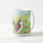 Mug Quatre petits hérissons dans la prairie (Devant droit)