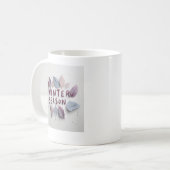 Mug Quatre Saisons Dessin Hiver (Devant gauche)