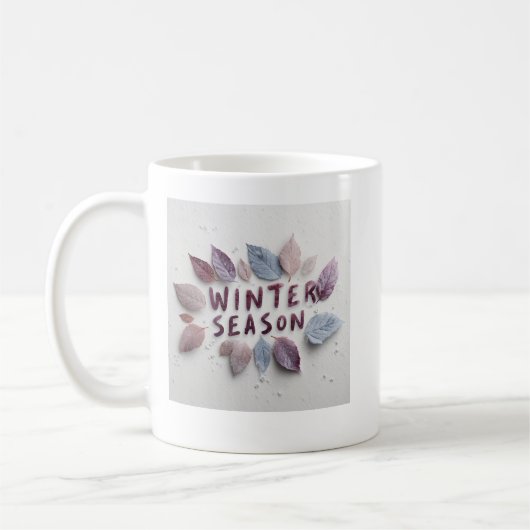 Mug Quatre Saisons Dessin Hiver (Gauche)