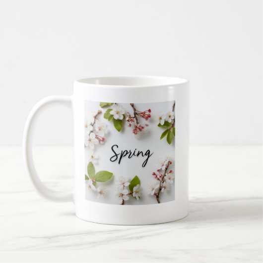 Mug quatre saisons modèle printemps (Gauche)