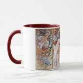 Mug Quatre saisons, Mucha (Gauche)