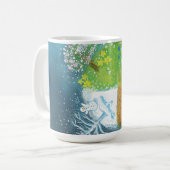 Mug Quatre saisons sur Terre (Devant gauche)