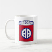 Mug quatre-vingt-deuxième Division Aéroportée - (Gauche)