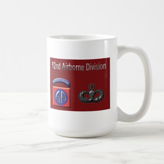 Mug quatre-vingt-deuxième Division Aéroportée (Droite)