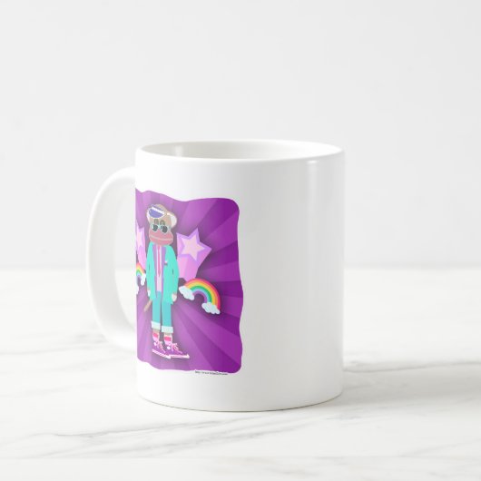 Mug Quatre-Vingt-Dix Singe De Choc (Devant gauche)